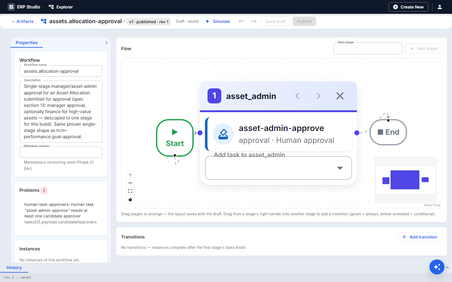 Workflow designer